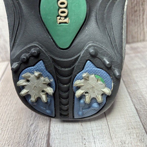 FootJoy FJ GreenJoy Men's Leather Golf Sandals Spikes Tan Beige Size 7M 48786 - Picture 11 of 13